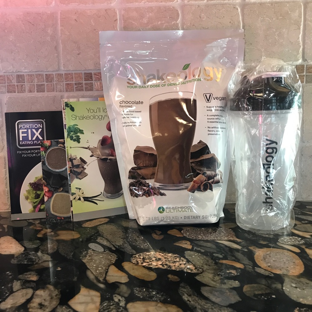 BRAND NEW vegan chocolate shakeology bundle!