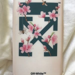 Off-white cherry blossom iphone 7 case