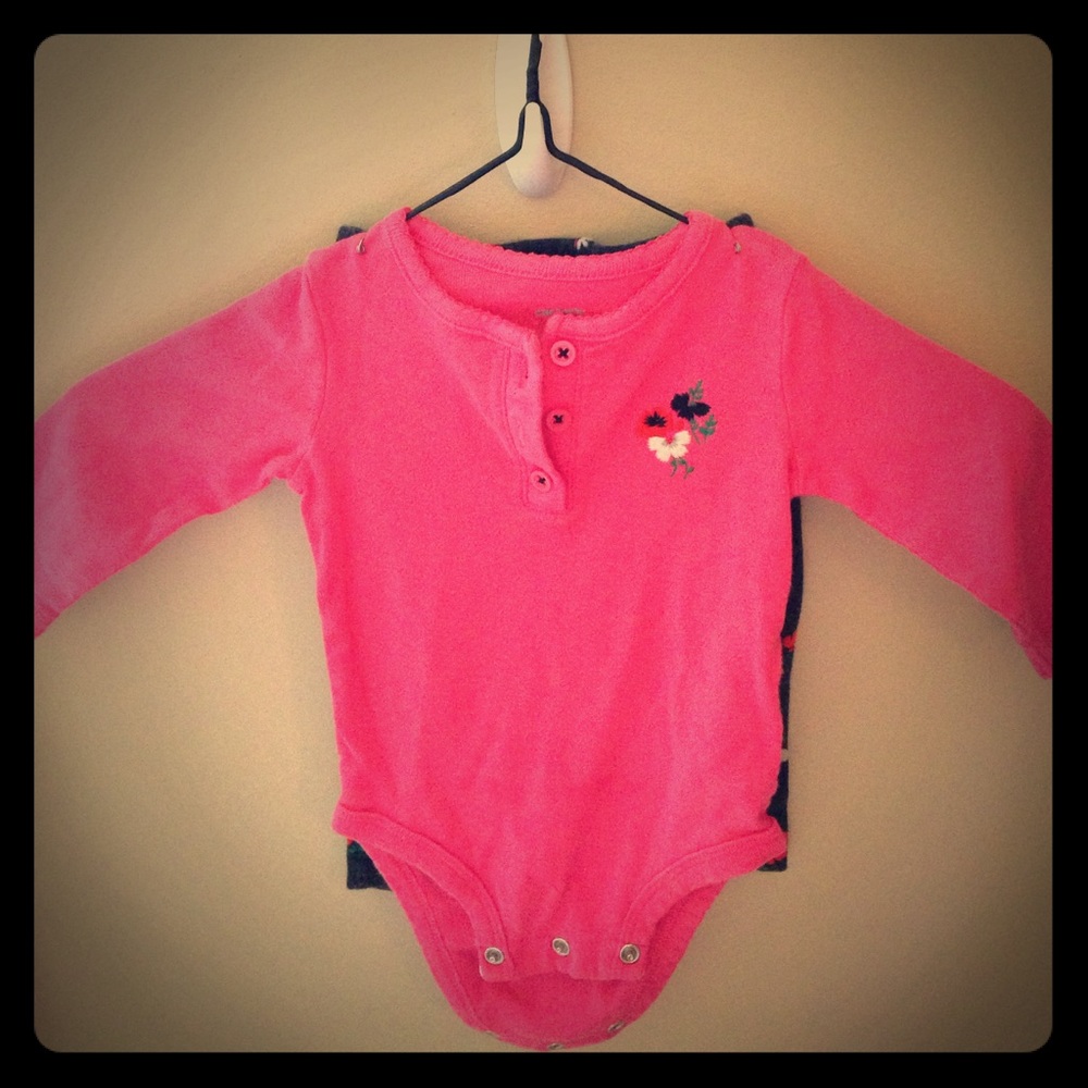 Girl's 6-month long sleeve/leggings outfit