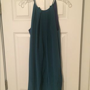 Jay Godfrey Teal Cocktail Dress