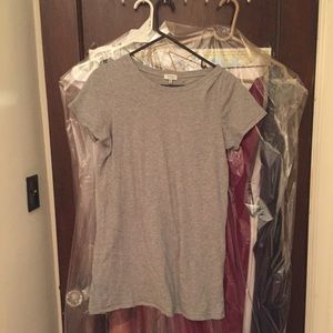 Grey shirt dresss