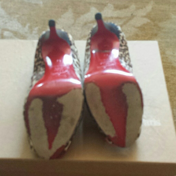 CHRISTIAN LOUBOUTIN Leopard Pumps - Picture 7 of 11