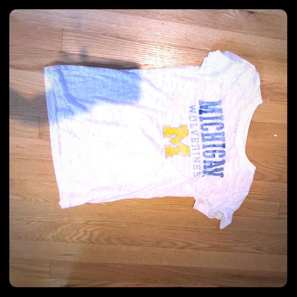 White Michigan shirt!