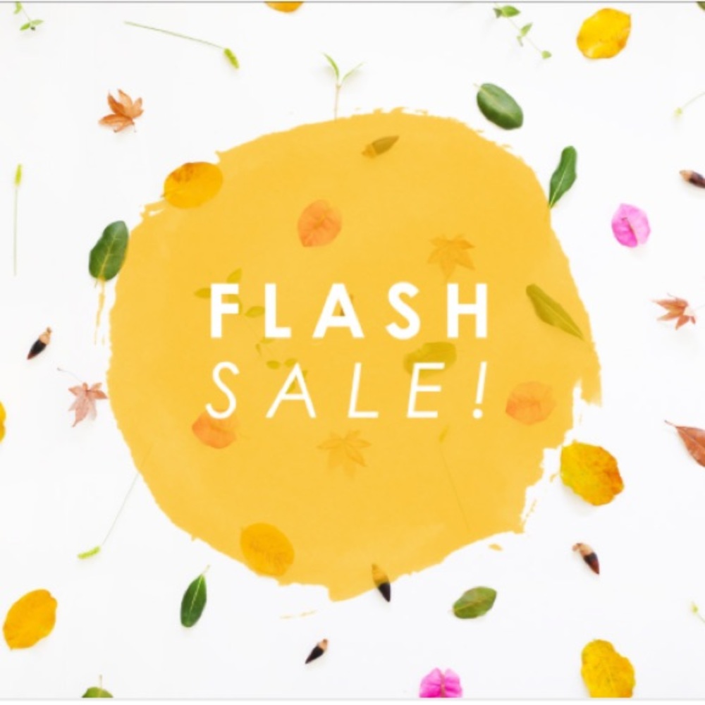36 hour FLASH SALE!!!
