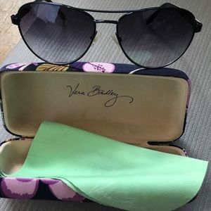 Vera Bradley Florence Sunglasses with Case & Cloth