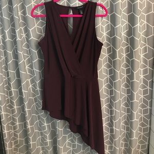 WHBM Asymmetrical Hem Tunic
