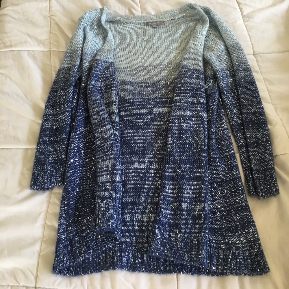 Blue Cardigan