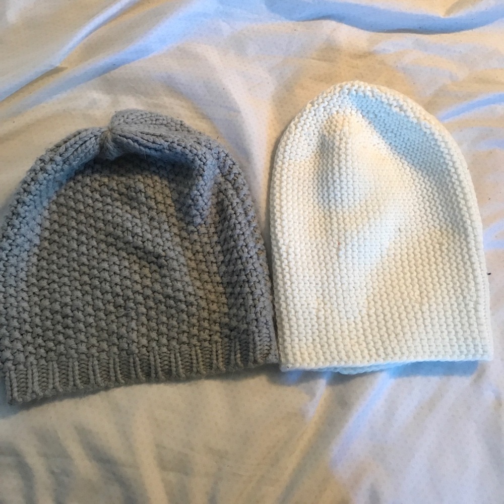 Knit beanies