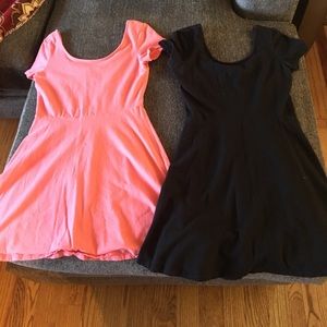 Mini dress pink or black