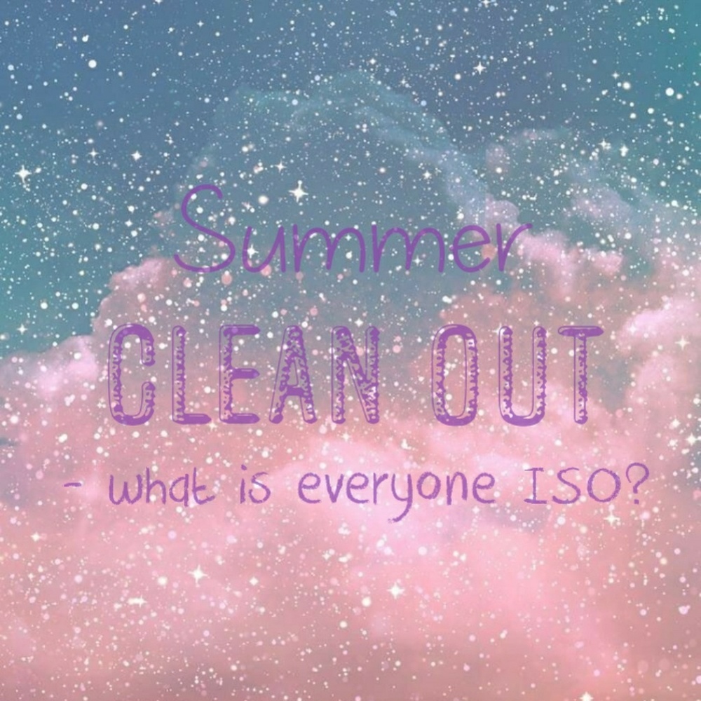 🌻What are you ISO?🌻