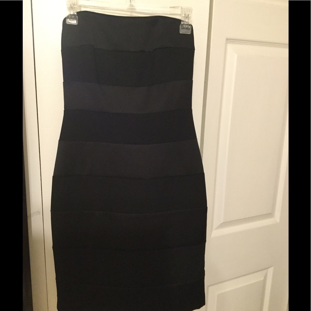 White House/Black Market Strapless dress