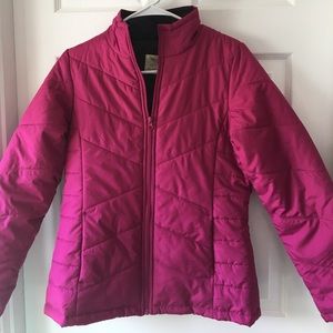 Poofy Violet Fall/ Winter Jacket