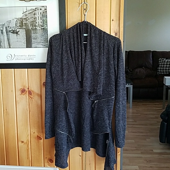 Zipper Cardigan. - Picture 1 of 4