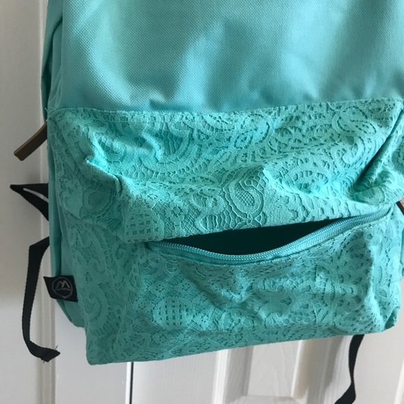 Backpack with lace pocket nwt - Picture 3 of 7