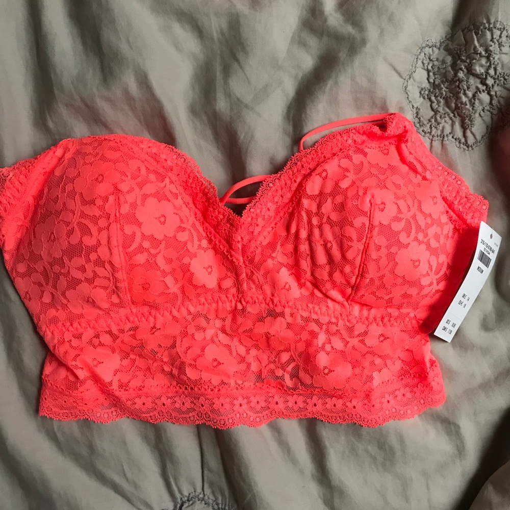 NWT Pink Gilly Hicks Bralette