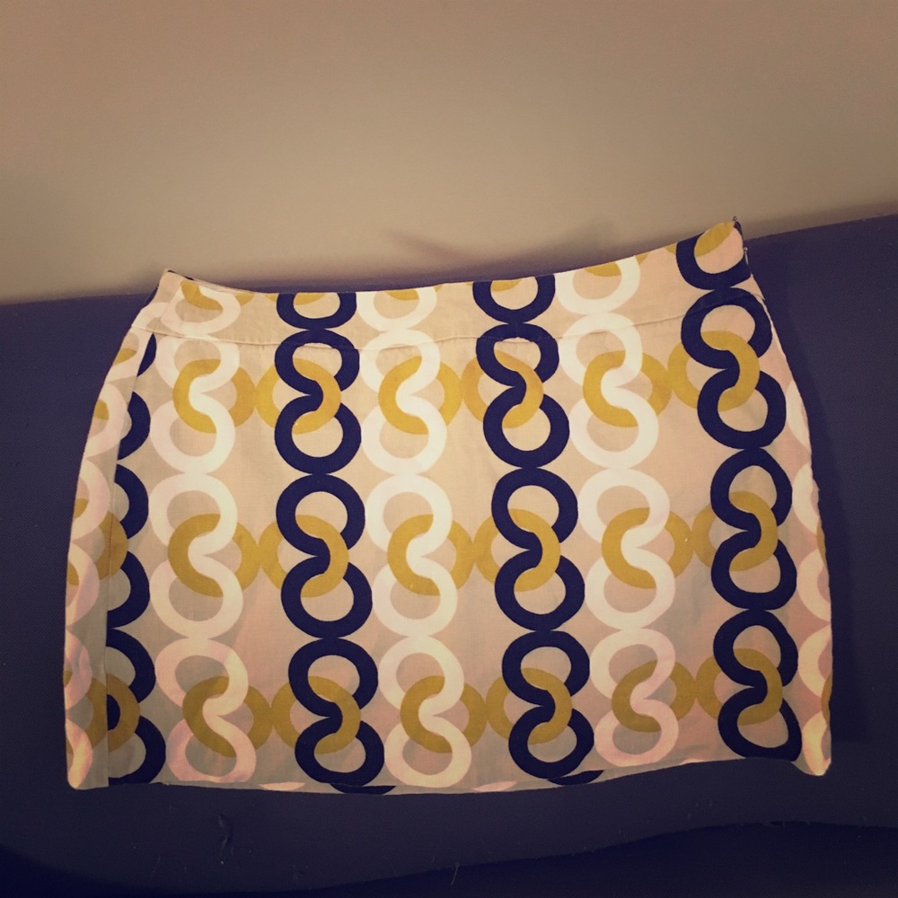 J. Crew linen skirt