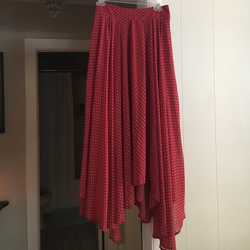 Free people maxi skirt