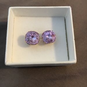 COACH Crystal Stud Earrings