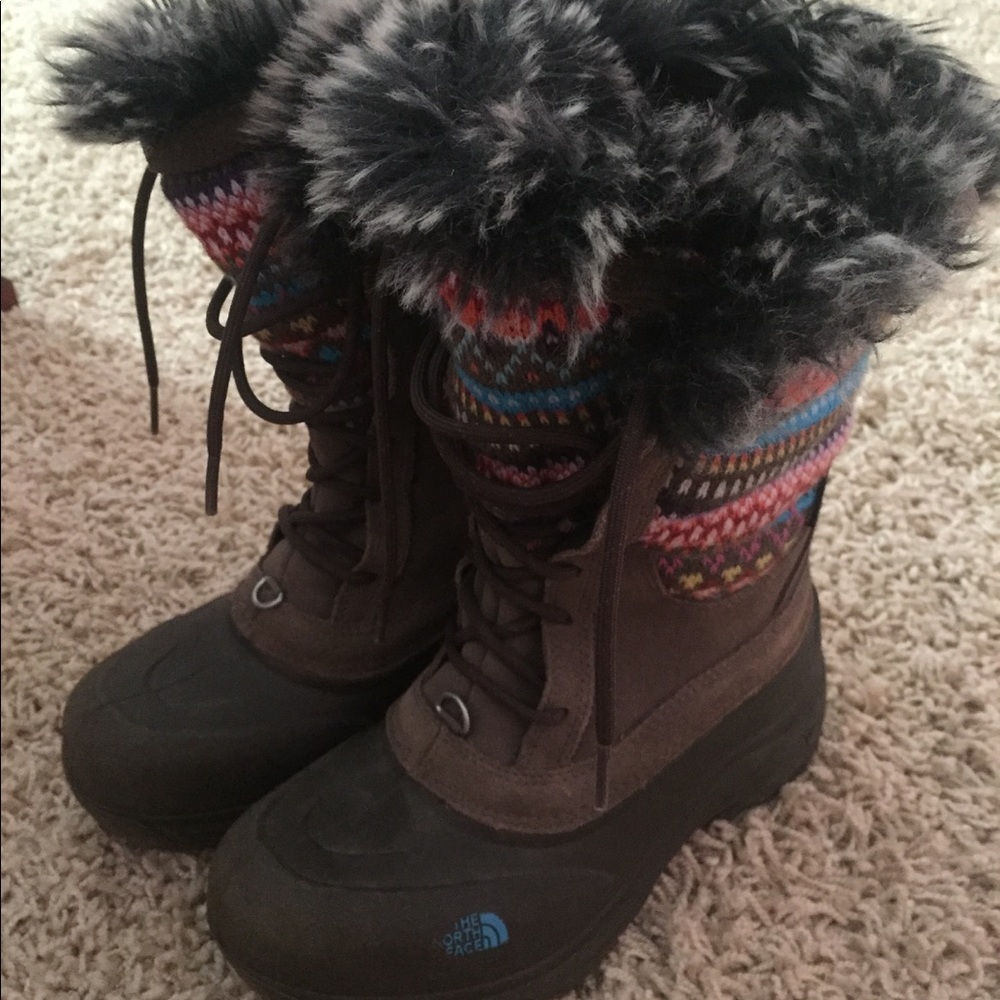 North Face Youth Size Snow boot