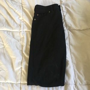 Honey Bun Black Leggings