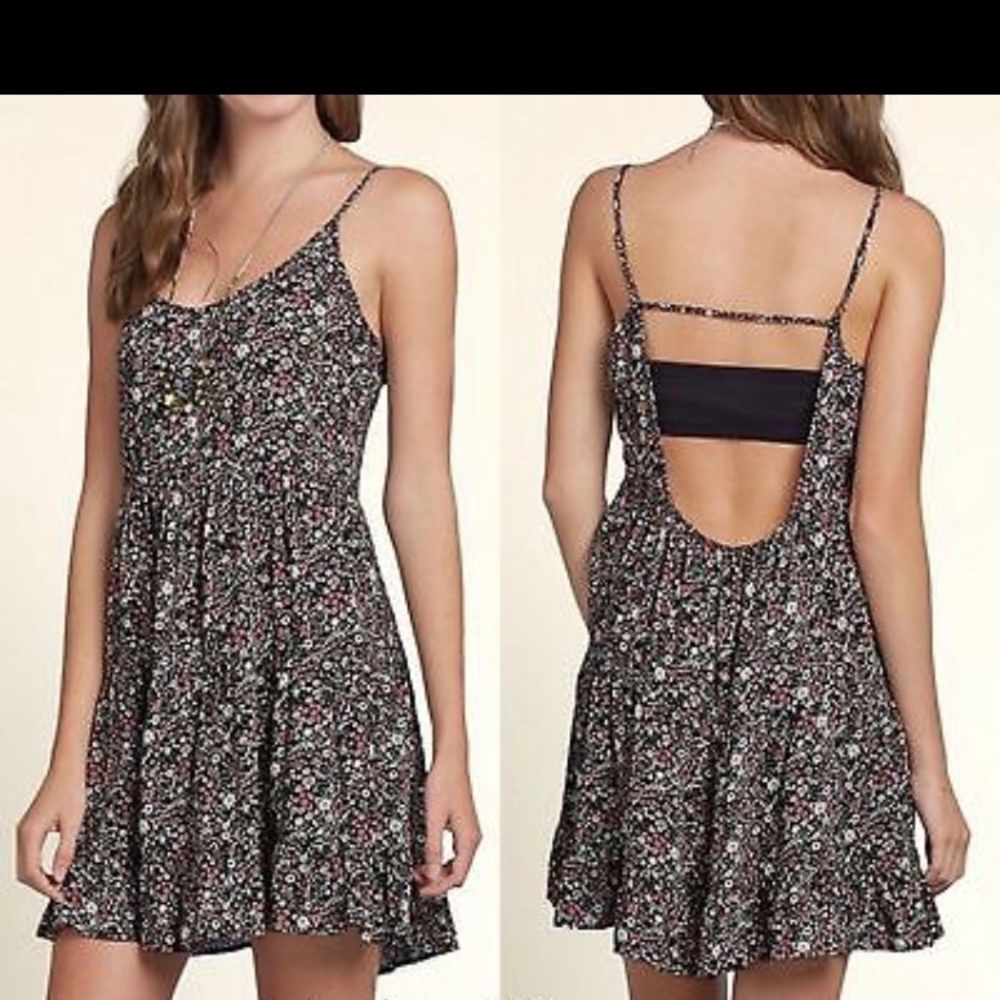 Hollister Lucy Hale open back dress XS