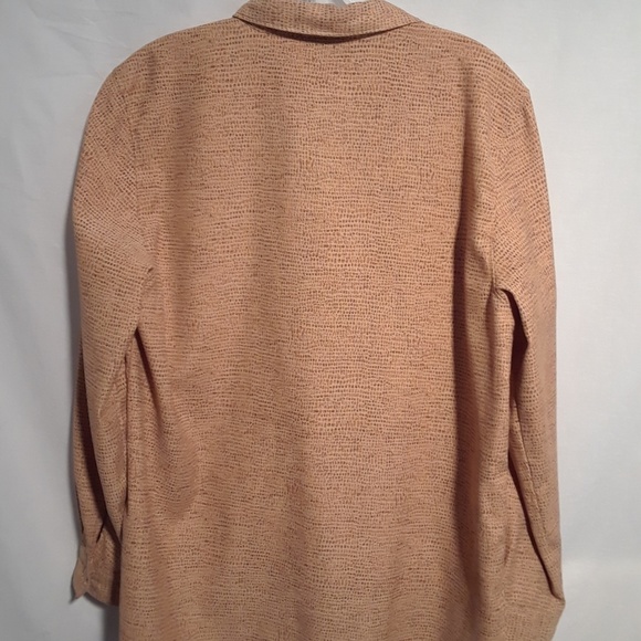 Animal Print Lemon Grass Blouse - Picture 5 of 6