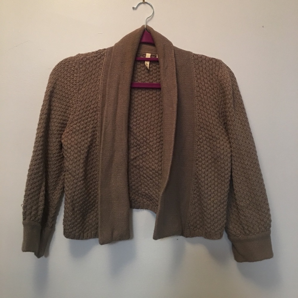 Frenchi Cropped Cardigan