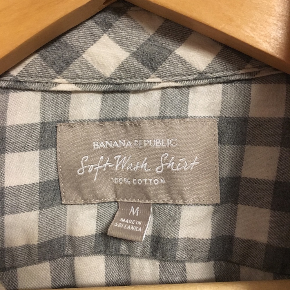 Banana Republic plaid