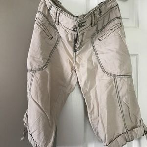 Free People slouchy beach shorts - women's size 6