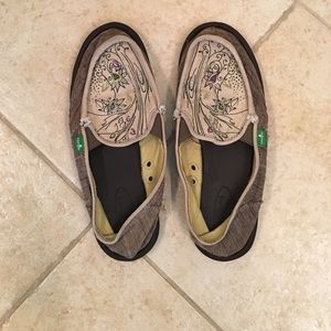 Size 7 Women's Sanuk Sidewalk Surfers
