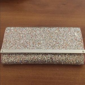 Authentic Jimmy Choo 'Milla' Glitter Bag *Special*