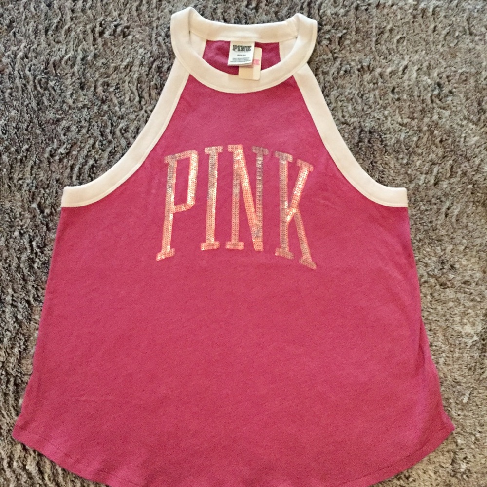 NWT VS Pink bling tank top