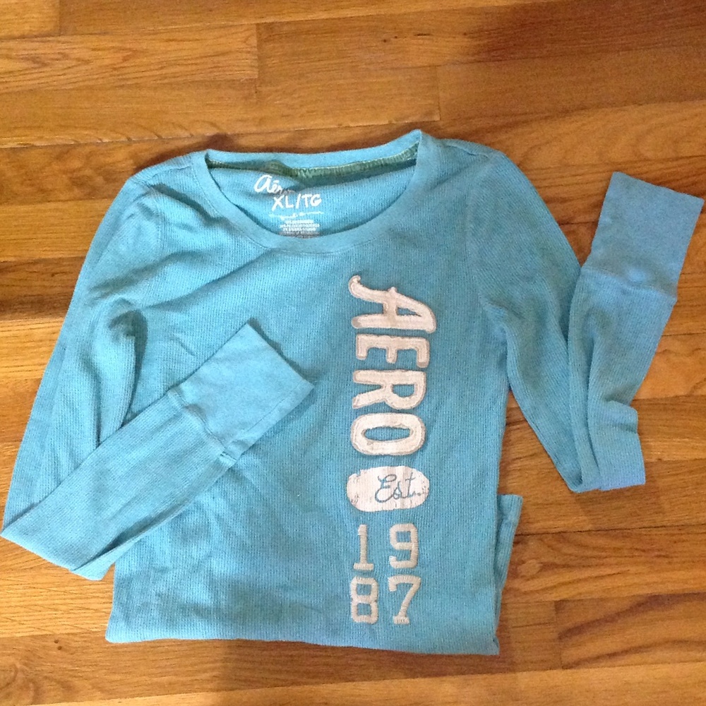 Blue long sleeve Aeropostale shirt