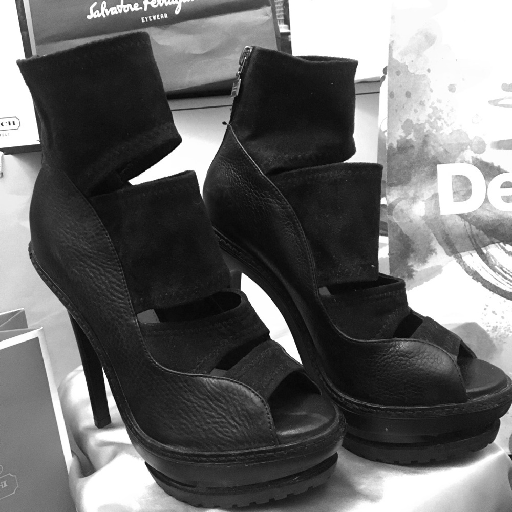 Herve Leger Booties