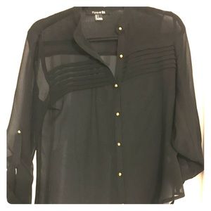 Sheer blouse from Forever 21