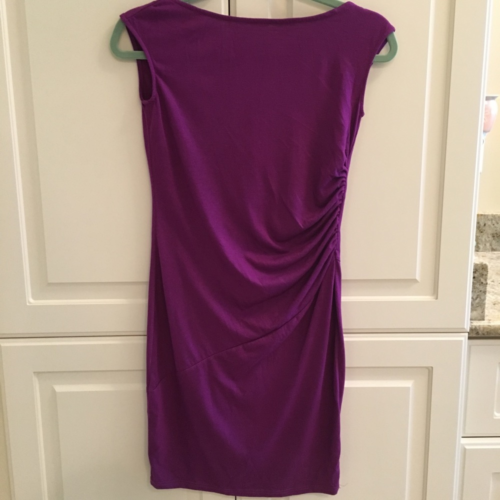 Purple Michael Stars form fitting dress