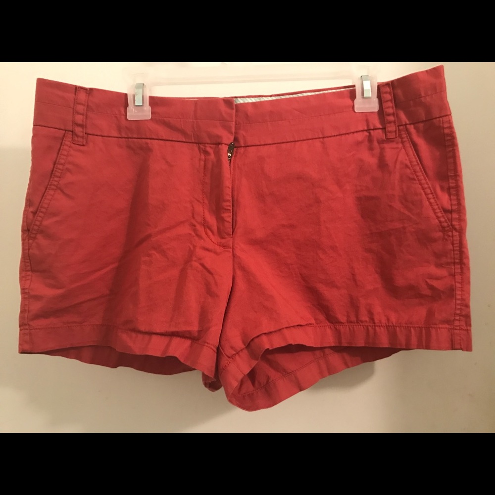 Coral J. Crew Chinos