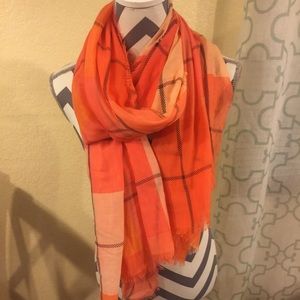 Orange scarf