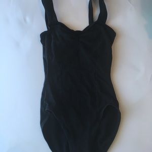 CAPEZIO BLACK LEOTARD