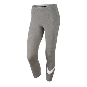 Grey Cotton Nike Leggings