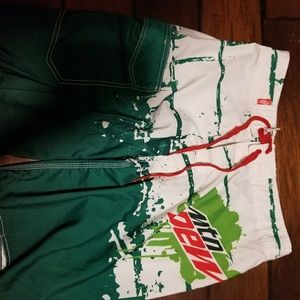 Mountain Dew Board Shorts 34