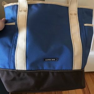 Lands End tote bag barely used.