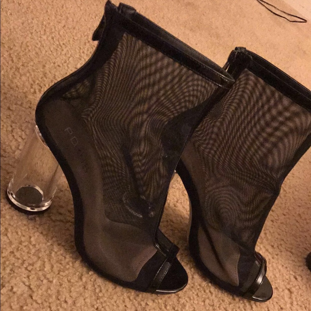 Perspex heels