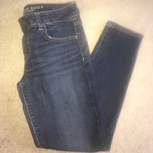 American Eagle super stretch ankle jeggings