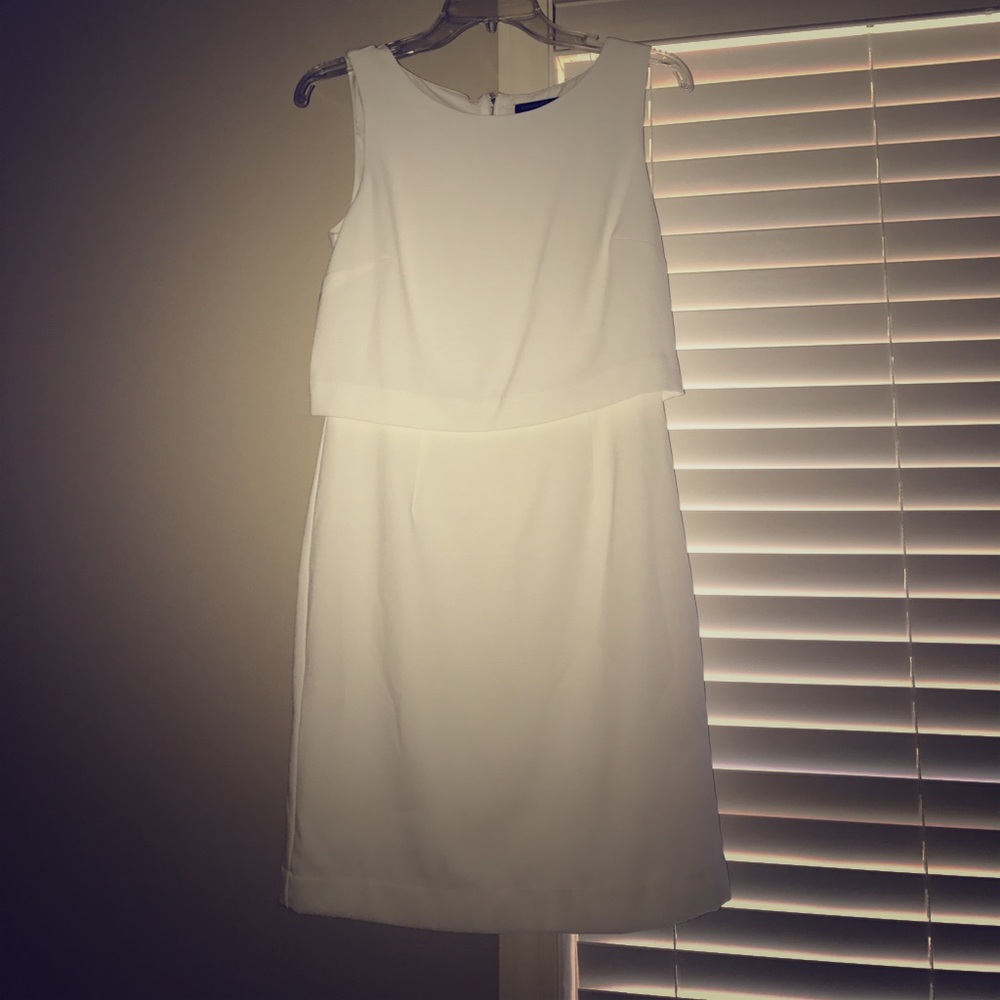 Banana Republic sz 2 dress white