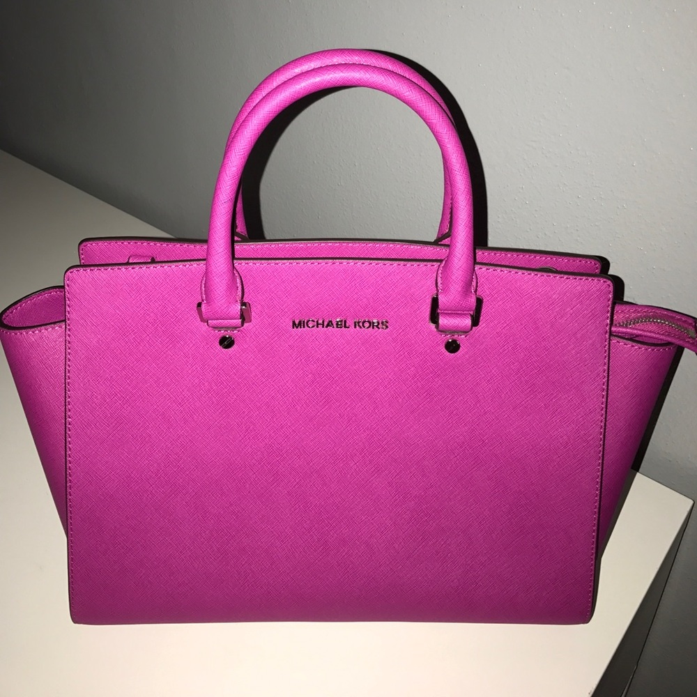 Fuschia Michael Kors Purse