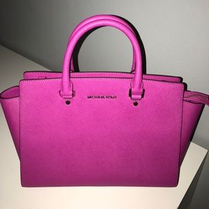 Fuschia Michael Kors Purse