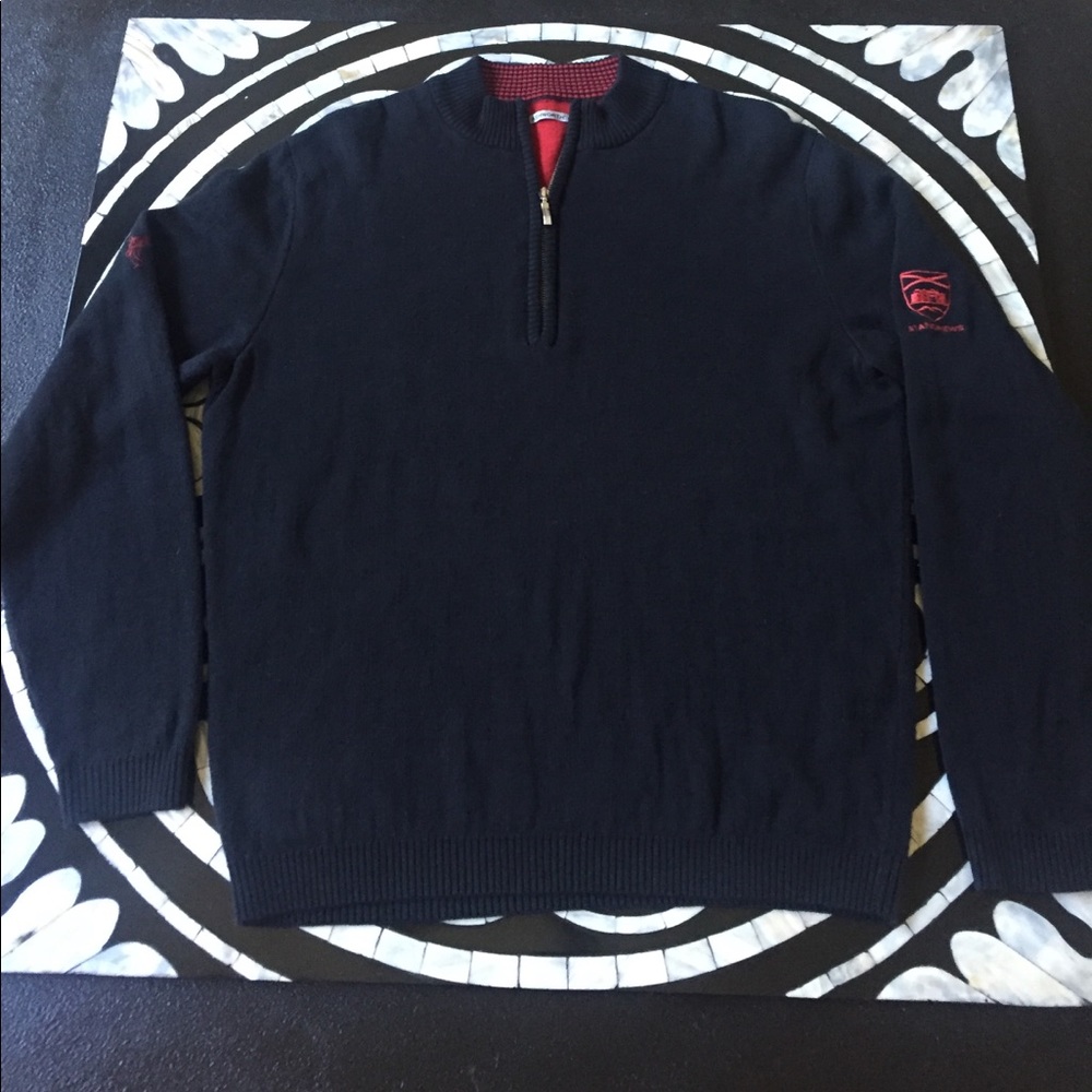 Men's 1/4 zip Ashworth Golf pullover