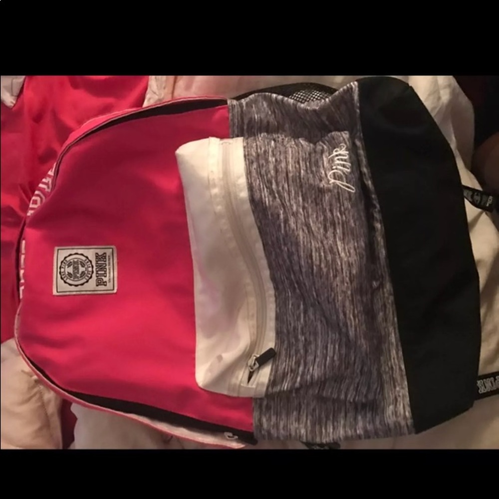 VS pink campus backpack
