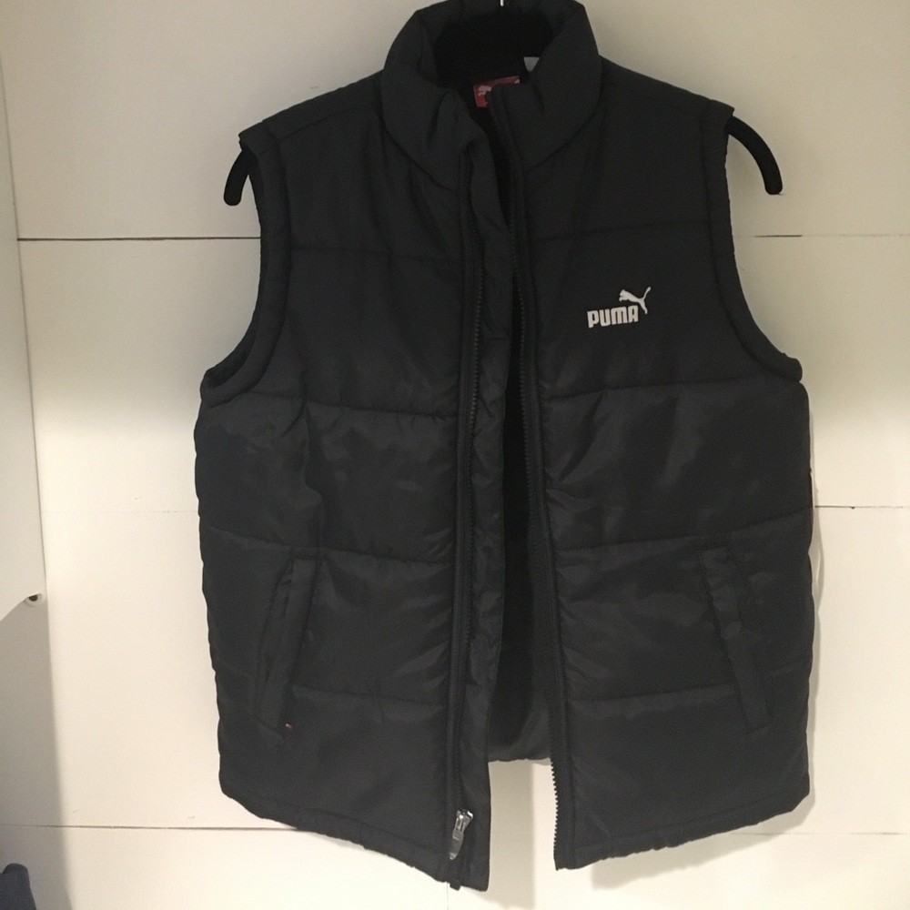 Black puma vest